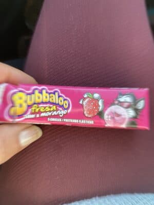 Pastilhas Bubballo Elásticas Morango