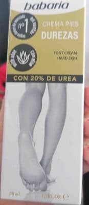 Creme de Pés Anti-Durezas Babaria 50 ml.