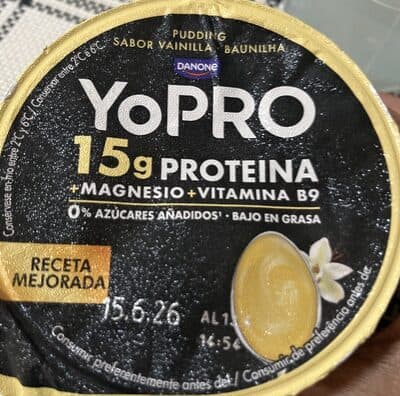 Pudim Yopro Baunilha