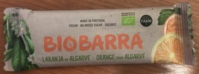 Barra Energética Biobarra sem Glúten Laranja BIO