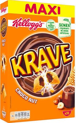 Cereais Kellogg's Krave Choco Avelã