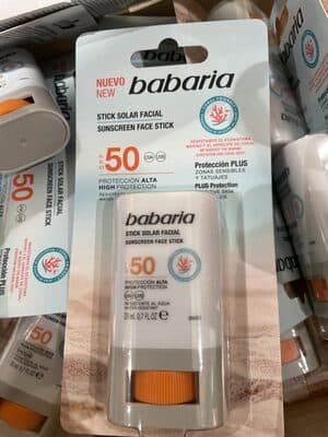 Protector Babaria Solar Pele Sensivel Tatoo Stick FP50