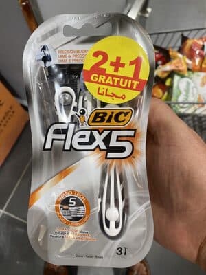 Máquina BIC Descartável Flex 5