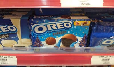 Bolacha Oreo Coberta Chocolate Leite