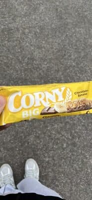 Barras de Cereais Corny Chocolate e Banana
