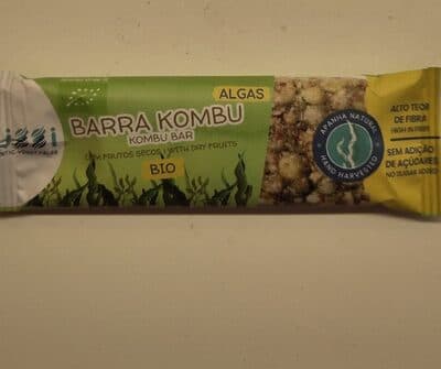 Barra Kombu Wissi com Frutos Secos BIO