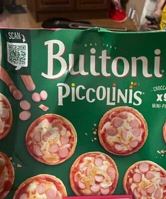 Mini Pizzas Buitoni Piccolinis Salsicha