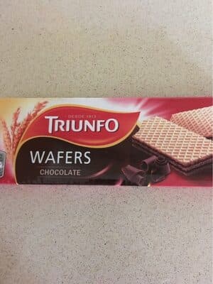 Bolacha Triunfo Waffer Chocolate