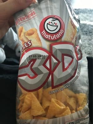Aperitivo Lay's 3d's Cones