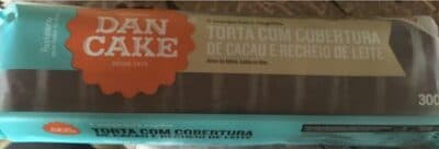 Torta Dancake com Cobertura Cacau e Leite