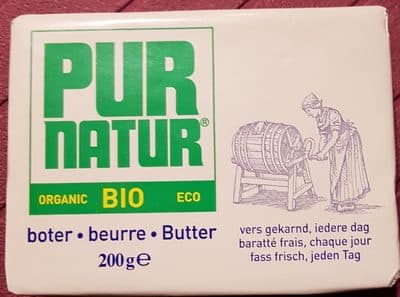 Manteiga Pur Natur Biológica sem Sal