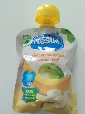 Pacotinho Fruta Nestlé Banana e Maçã