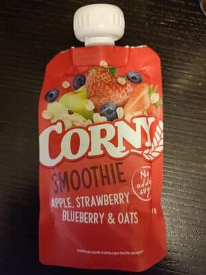 Saqueta Corny Maçã Morango Mirtilo e Aveia