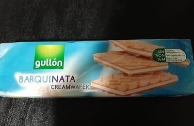 Bolacha Gullon Wafer Barquinata