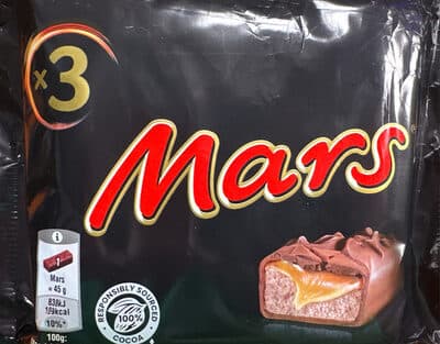 Chocolate Mars Snack 3 Pack