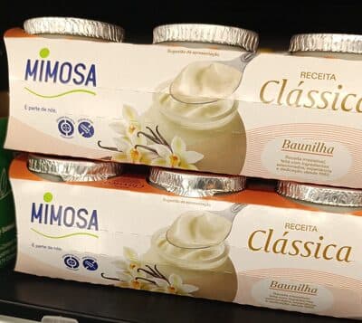Iogurte Mimosa Receita Clássica Baunilha