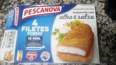 Filetes Pescanova de Pescada com Alho e Salsa