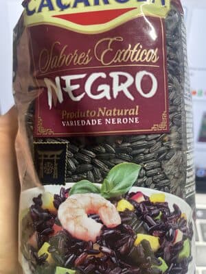 Arroz Negro Integral Caçarola Extra Longo