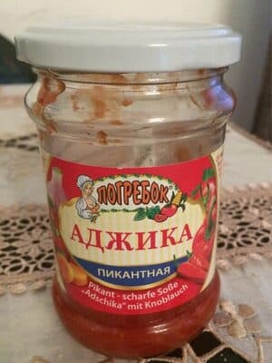 Molho Adlika Pogrebok Picante com Alho