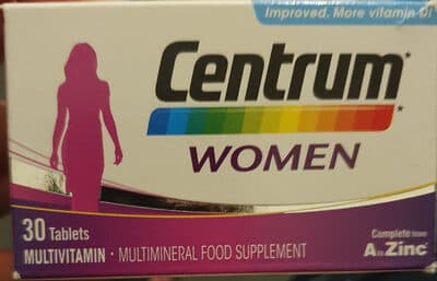 Suplemento Centrum Mulher 30 Comprimidos
