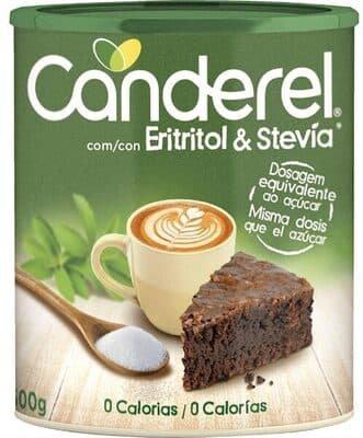 Adoçante Canderel Eritritol & Stevia Green Natural