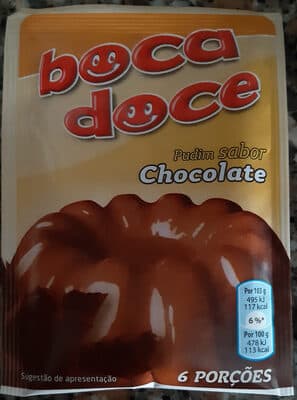 Pudim Boca Doce Chocolate