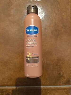 Loção Vaseline Cocoa Radiant Spray