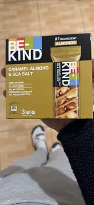 Barras Be-Kind Caramelo Amêndoa e Sal Marinho