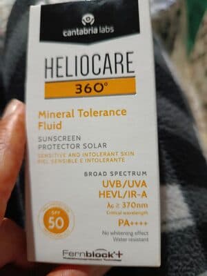 Fluido Heliocare 360 Mineral Toleran SPF50
