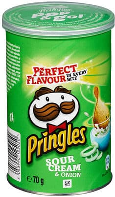 Aperitivo Pringles Natas e Cebola