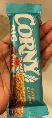Barra de Cereais Corny Caramelo Salgado