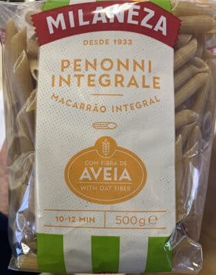 Macarrão Milaneza Integral Aveia