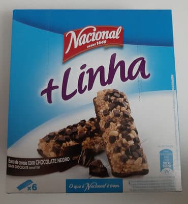 Barras Nacional Cereais Chocolate Negro