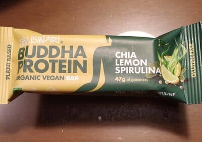 Barra Proteica Iswari Spirulina e Limão BIO