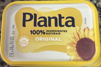 Creme Vegetal Planta para Barrar Original