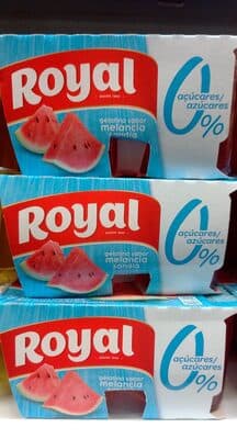 Gelatina Royal Melancia 0% de Açúcar