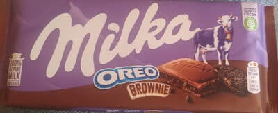 Chocolate Milka Oreo Brownie