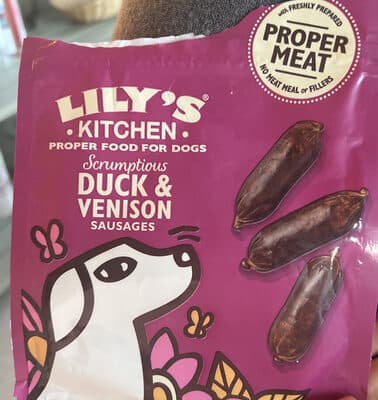 Snacks para Cão Lily's Kitchen Pato e Veado