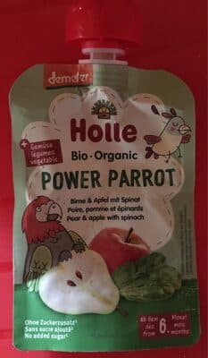 Saqueta BIO Holle Pera+maçã+espinafres 6 m