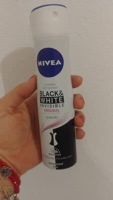 Desodorizante Spray Invisible for Black & White Original Nivea