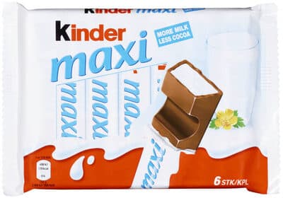 Chocolate Kinder Leite Maxi 6