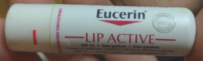 Stick Eucerin Labial Lip Active Pele Sensível
