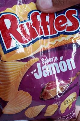 Batata Frita Ondulada Ruffles Presunto