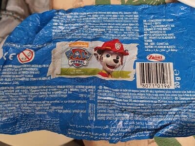 Ovos Zaini Chocolate com Surpresa Menino