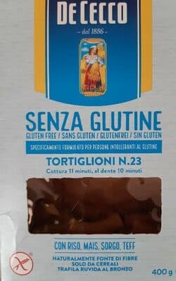 Tortiglioni De Cecco sem Glúten
