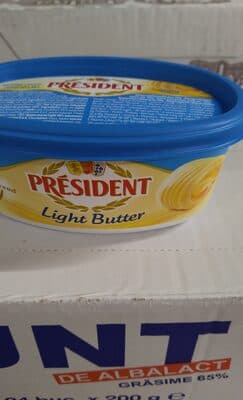 Manteiga President Magra Baixo Teor de Sal