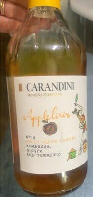 Vinagre de Sidra Carandini Kombucha e Gengibre