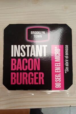 Hamburguer Brooklyn Town Bacon