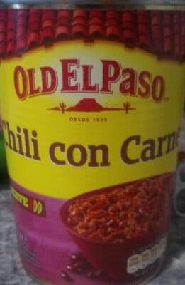 Chilli Old El Paso com Carne