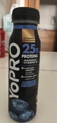 Iogurte Liquido Yopro Mirtilo